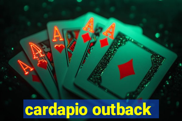 cardapio outback